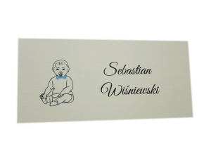 WA15B * Winietka na chrzest, chrzciny  