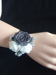 K27 _W * Kotylion na rękę na ślub, studniówkę, połowinki 