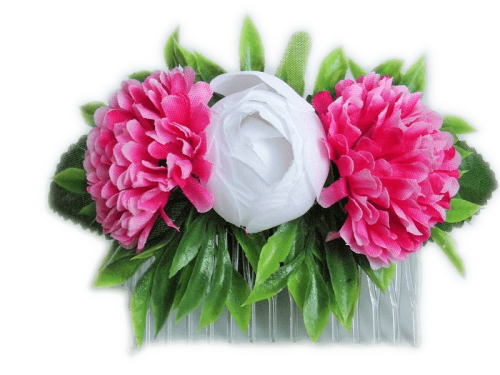 TOPASS DEKORACJE GRZEBIEŃ G10 Z RÓŻOWYMI GOŻDZIKAMI2.PNG