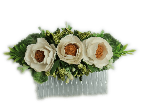 TOPASS DEKORACJE G4 GRZEBIEŃ Z TRZEMA BIAŁYMI KWIATKAMI2.PNG