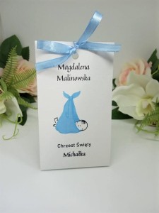 WA19B  * Podziękowanie + winietka na chrzest